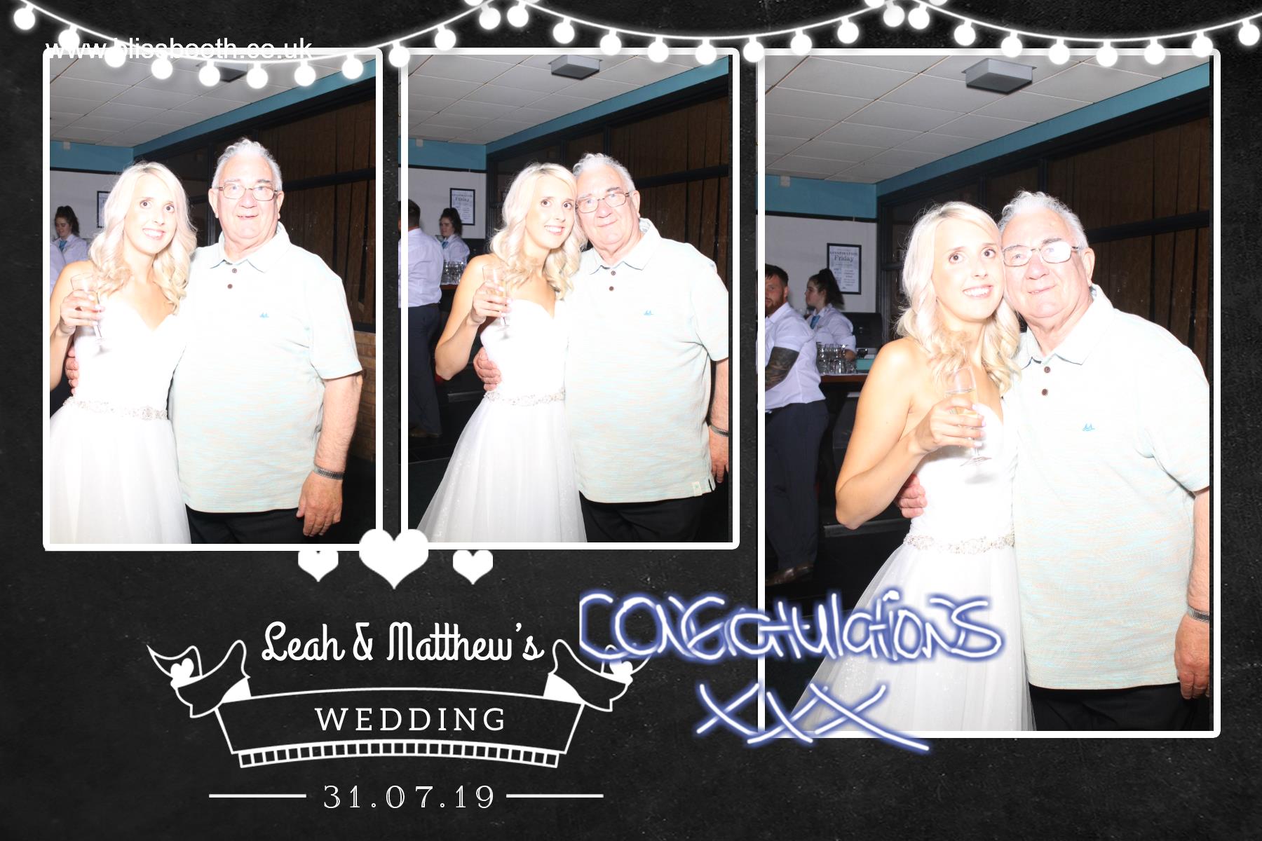 Leah And Matthew | View more photos from the event at gallery.blissbooth.co.uk/u/BlissBooth/Leah-And-Matthew